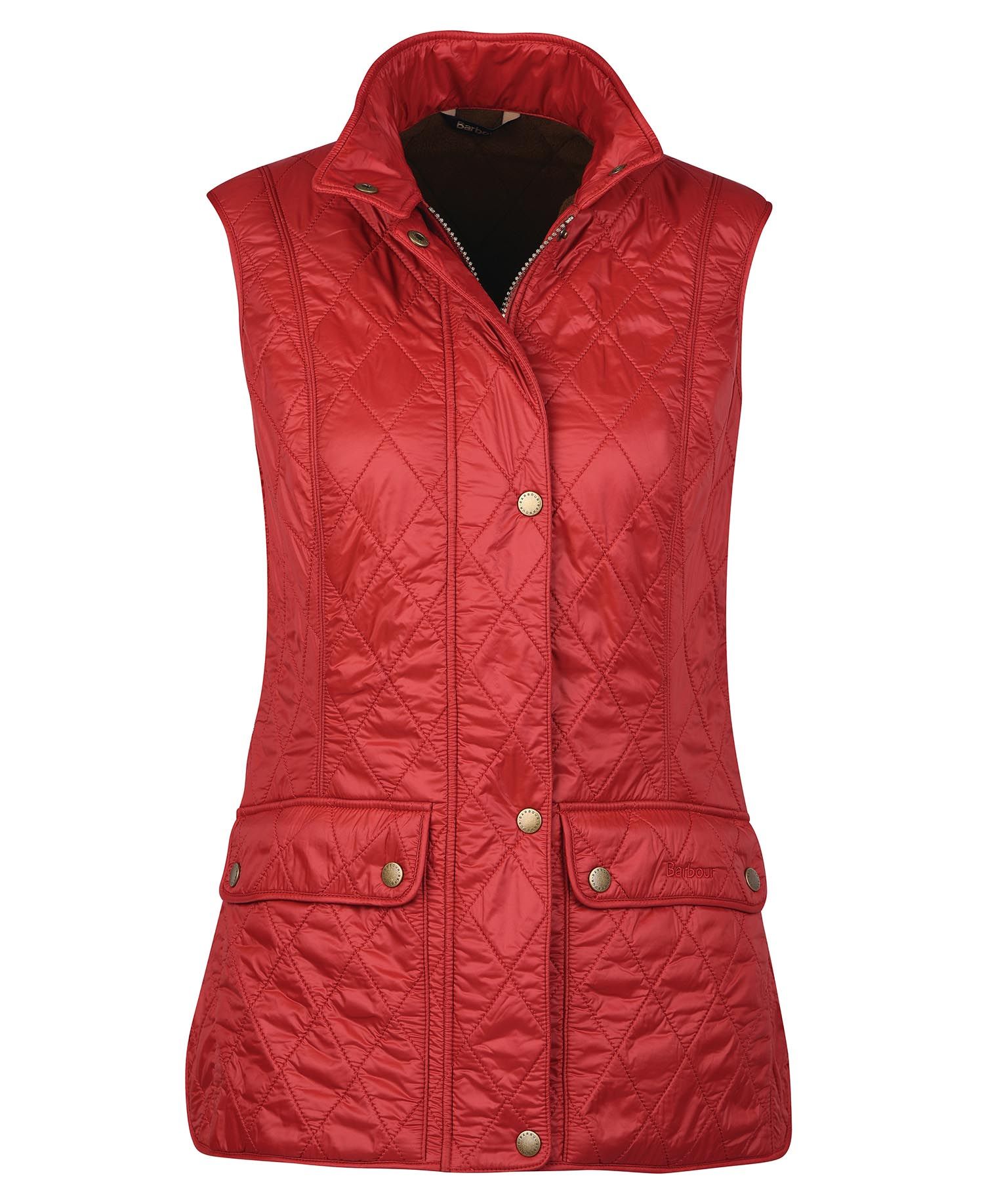 Barbour Wray Women's Vest Red | 127580-ZXV