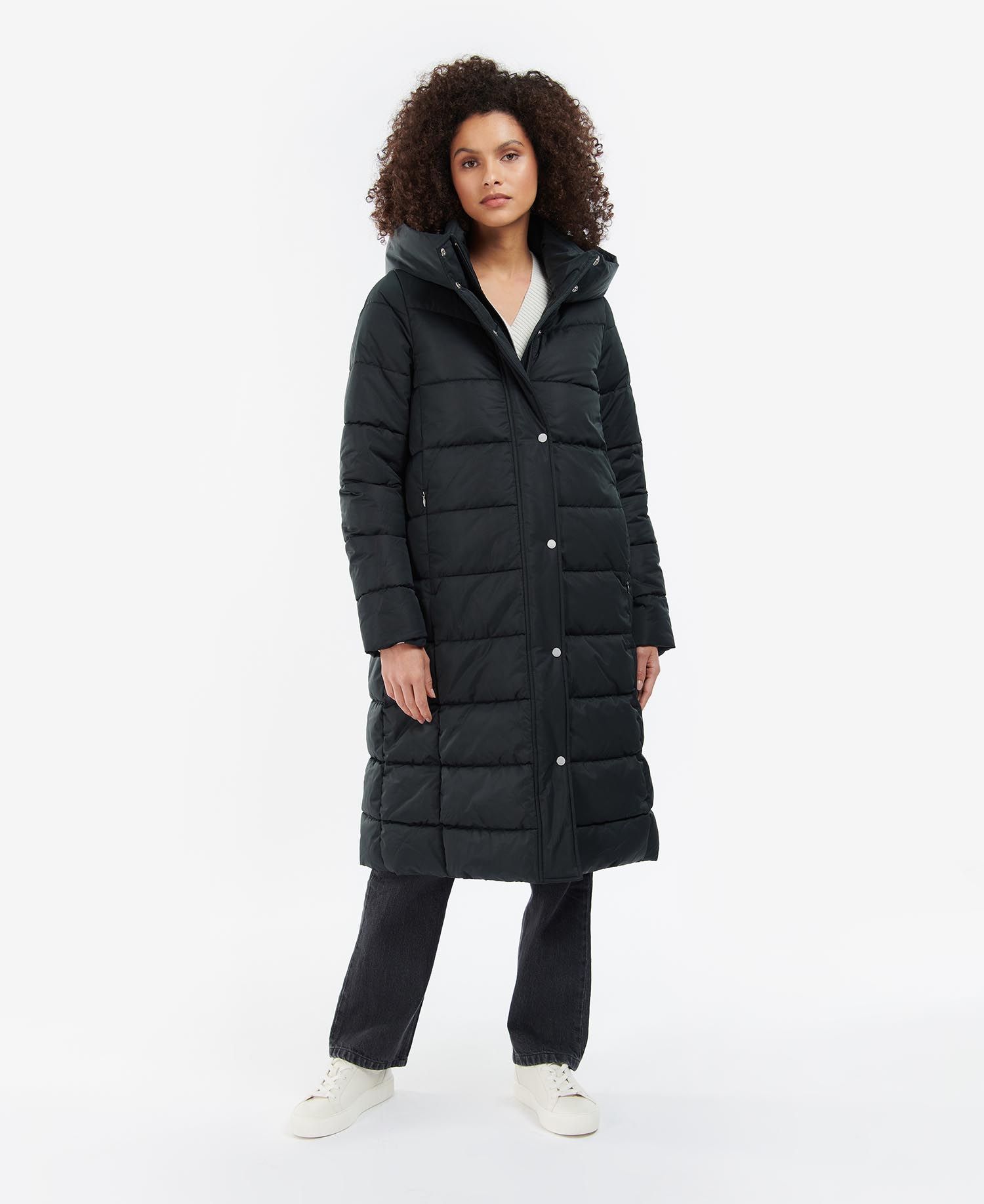 Barbour Zenia Women's Quilted Jackets Black | 926014-CRB