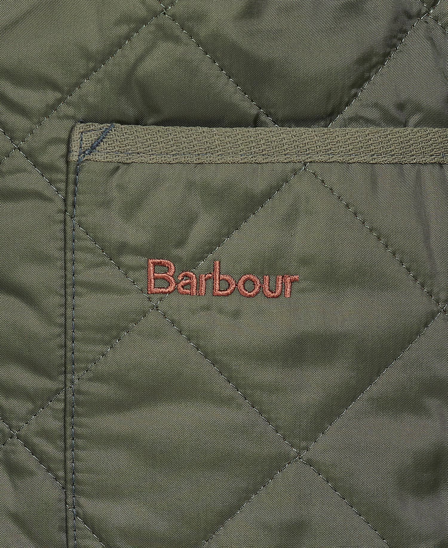 Barbour Zip-In Liner Men's Vest Olive | 367529-CYB