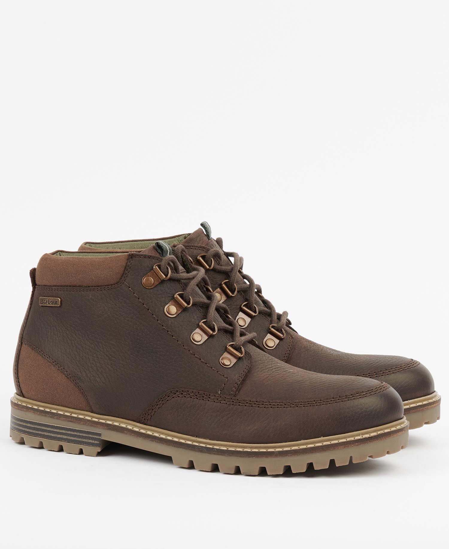 Barbour fenton Men's Boots Coffee | 015942-LRD